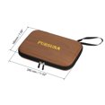 thumbnail image 2 of Unique Bargains Table Tennis Racket Case Ping Pong Paddle Case Hard Cover Container Bag Square, Wood Color, 2 of 6