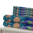 thumbnail image 5 of Home Bedding Set Fish Shell Comforter Cover Set Teen Adult Creative Seafloor Bedspreads,Full (80"x90"), 5 of 5