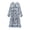 A-Light Blue359, variant on XIAOCHA Womens Long Sleeve Boho Dress Floral Print Tie Neck Tassel Accent Loose Fit Maxi Dress Comfortable Weekend Casual Dress