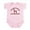 Petal Pink, variant on CafePress - Poodle Mommy Baby Light Bodysuit - Baby Light Bodysuit, Size Newborn - 24 Months