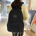 thumbnail image 4 of TGPMGRZ Backpack Cute Backpack for School College Backpack Large Capacity Bookbags (Black), 4 of 7