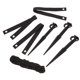 thumbnail image 1 of Kit de sujeción de tocones, soporte para plantas, accesorios de anclaje, bridas de plástico, estaca para árboles jóvenes, herramienta de estacado, 1 of 6