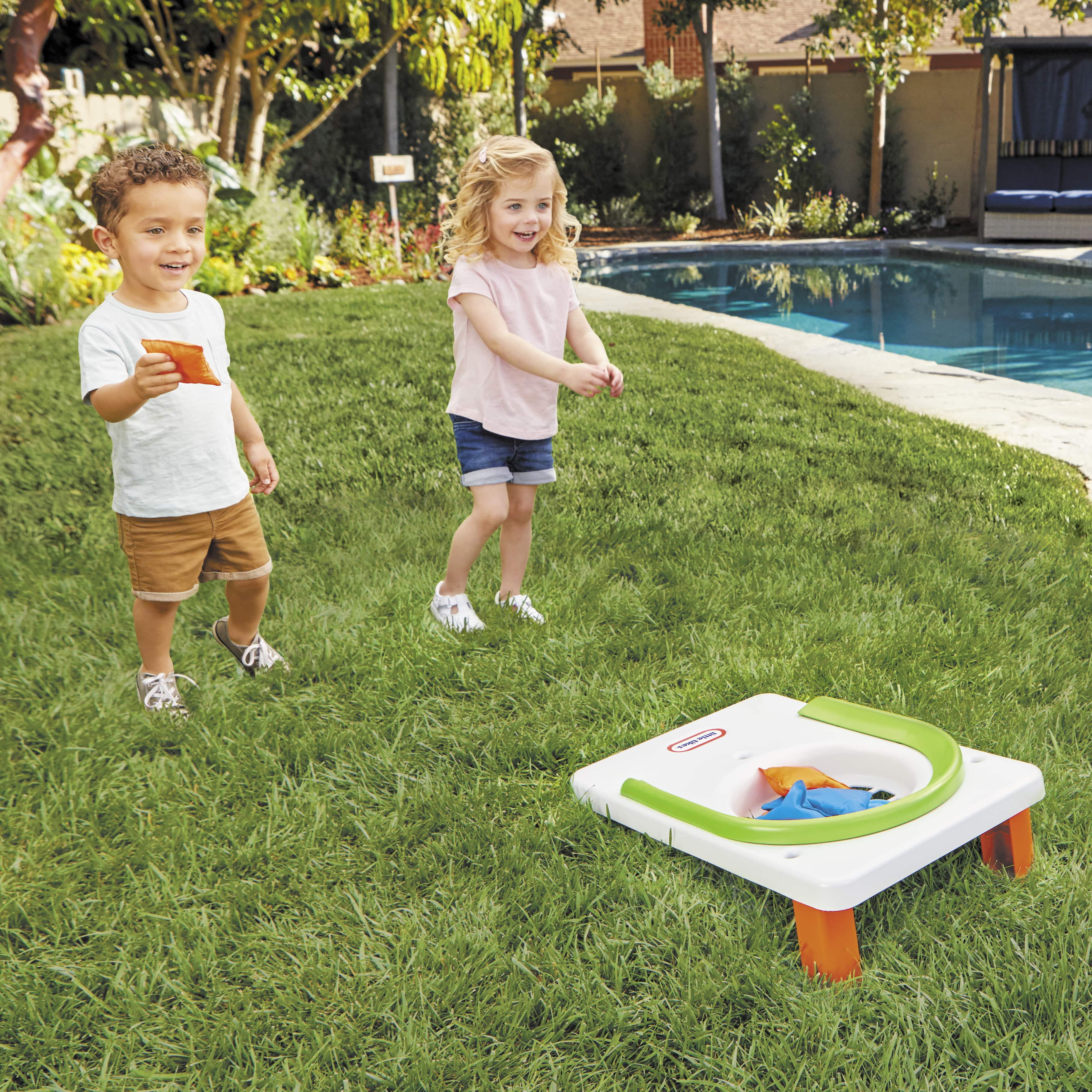 Little Tikes® My First Cornhole Game Fun Outdoor Bean Bag Toss Game Set for Kids and Toddlers