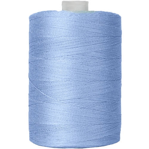 Threadart Cotton Sewing Thread 1000m Spools 50/3 Lt. Blue 50
