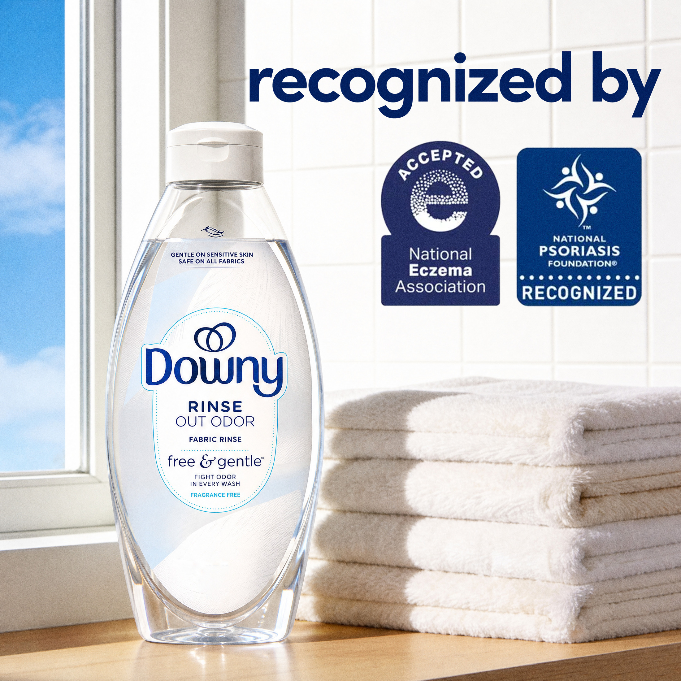 Downy Free & Gentle Rinse Fabric Odor Remover, 36.7 oz photo 4