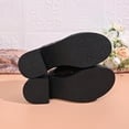 thumbnail image 5 of Brown Ladies Comfortable Peep Toe Slippers Plus Size Block Heel Beach Style For Spring Summer 2026 Trendy, 5 of 9