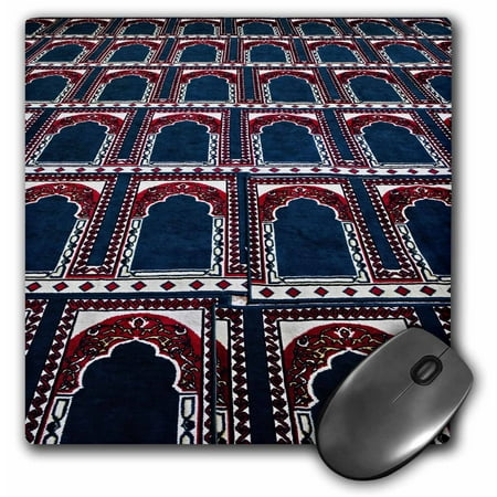 3dRose Pattern of prayer rugs, Islamic mosque, Cairo, Egypt-AF14 AJE0030 - Adam Jones, Mouse Pad, 8 by 8 inches