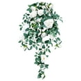 thumbnail image 1 of Ohufall Artificial Rose Bouquets Fake Plantss For Outdoor Spring Decor Home Porch Balcony Garden And Party Table Decor, 1 of 4