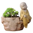 thumbnail image 1 of Succulent Pot Creative Cartoon Ceramic Flower Pot Gardening Pot for Home Office, 1 of 9