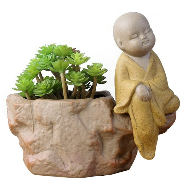 Succulent Pot Creative Cartoon Ceramic Flower Pot Gardening Pot for Home Office