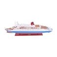 thumbnail image 6 of Old Modern Handicrafts Queen Elizabeth II Painted Large Cruiseship Model, 6 of 10