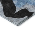 thumbnail image 3 of Addison Rugs Mayfield Premium Machine Washable Transitional Abstract Denim Rectangle Rug, 5' x 7'6", 3 of 6