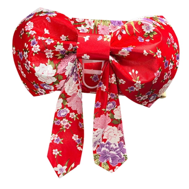 Cinturón Obi para kimono, fácil de colocar, accesorio para bata Yukata de mujer, cinturón cómodo para la cintura. violeta rojo