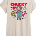 thumbnail image 3 of Chucky - Scribbles - Women's Oversized Graphic T-Shirt, 3 of 5