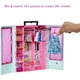 thumbnail image 2 of Barbie Closet Playset con 3 trajes, 3 pares de zapatos, 2, 2 of 5