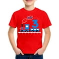 thumbnail image 4 of BOOMNY Toddler Baby Boys Tshirts Short Sleeve T Shirts For Kids Cartoon Train Graphic Breathable Loose Fit Cozy Childrens Athletic Tees, 4 of 4
