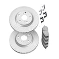 thumbnail image 3 of KarParts360 For Audi A6 2002 2003 2004 Brake Rotor Set | Solid | Plain Rotor Style | 114.3 Millimeters / 4.50 Inches Bolt Circle | 5 Lug | 282 Millimeters / 11.10 Inches Outside Diameter, 3 of 4
