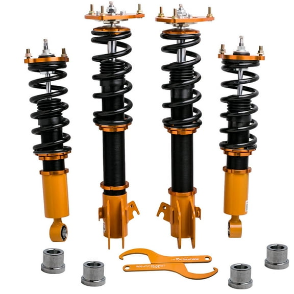 Maxpeedingrods Coilovers for Subaru Outback 2000 - 2004 Struts Shocks 24 Ways Adj. Damper