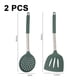 thumbnail image 2 of El sistema a prueba de calor del utensilio de cocina 2Pcs, BPA libera, utensilios de cocina antiadherentes con la manija del acero inoxidable, 2 of 5