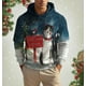 thumbnail image 3 of Sudadera con capucha navideña para hombre, sudadera con estampado 3D de Papá Noel, sudadera con capucha de gato navideño de otoño para hombre, ropa informal de festival para hombre, 3 of 5