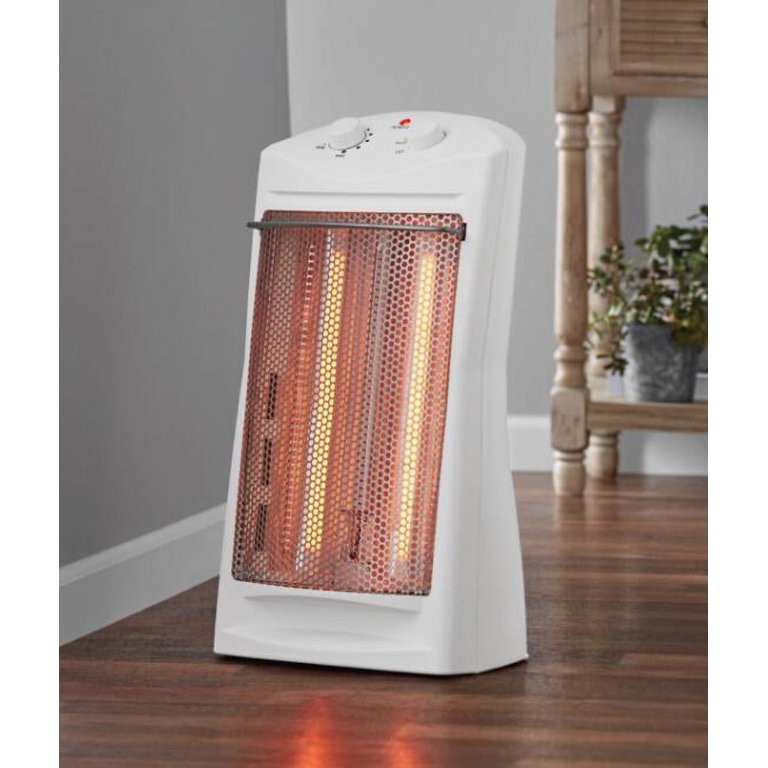 Mainstays Radiant Quartz Heater DF1511-AW White - Walmart.com