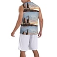 thumbnail image 2 of Naloa Elephant Giraffe Basketball Jersey Reversible Men's Mesh Athletic Sports Shirts Training Practice S-4XLLarge, 2 of 6