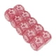thumbnail image 3 of Juego de dados de 6 caras, 10 Uds., divertidos, interactivos, impermeables, transparentes, dados poliédricos para juego de mesa, color rojo, 3 of 8