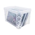 thumbnail image 1 of Super Stacker 4x6 - Boîte de Rangement - pour 5 Po x 6.73 Po - Transparent, 1 of 5