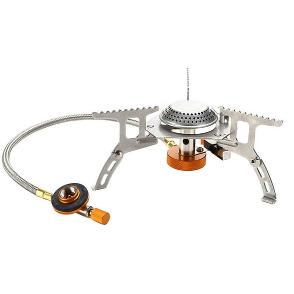 EGNMCR Portable Gas Burner Split Stove Butane Gas Head Outdoor Camping Picnic Adaptor Camping ga stove