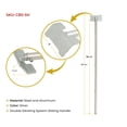 thumbnail image 3 of 2 Pcs Heavy-Duty Captive Sliding Decking System  - 8 ft. Partial Trailer Single Track, 3 of 6