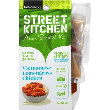 Street Kitchen Vietnamese Lemongrass Chicken Asian Scratch Kit, 9 oz.
