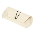 thumbnail image 1 of Estuche de gafas de PCV elástico Unique Bargains, estuche clásico y simple para gafas de sol 7.09"x3.35"x0.71" beige, 1 of 5