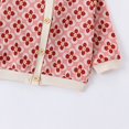 thumbnail image 4 of GYRATEDREAM Infant Baby Boy Girl Button Sweater Cardigan Jacquard Cable-Knit Spring Coat Long Sleeve Crewneck Cardigan for 2-3Y Pink, 4 of 8