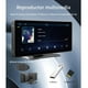 thumbnail image 4 of Autoestereos FINYQBET Negro Pantalla Desmontable HD Carplay Android Auto para Vehículos 7V-32V, 4 of 8
