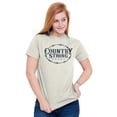thumbnail image 4 of Country Strong Logo Western Cowboy Men's Graphic T Shirt Tees Brisco Brands 2X, 4 of 5