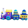 thumbnail image 3 of Holidayana 10 Ft Inflatable 3 Egg Car LED Easter Bunny Train Yard Decor, 3 of 6
