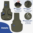 thumbnail image 6 of HQREA Dog Anxiety Vest with Hood Sleeveless Pet Shirt Calming Shirt Jacket for Large Dogs, 6 of 8