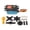 Blue, variant on Riousery High Speed Digital Servo Motor 25kg Waterproof Metal Gear 180 Degree Control Angle for Robot RC Car Boat Airplane Manipulator Blue 2.13 x 0.79 x 1.79 inches / 54 x 20 x 45.5 cm