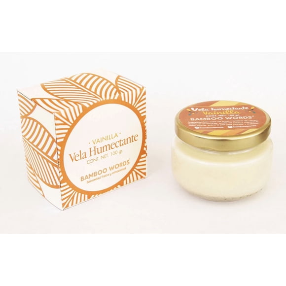 Vela de Soya Aromática con Vainilla | Hidratación y Masaje con Aromaterapia Natural