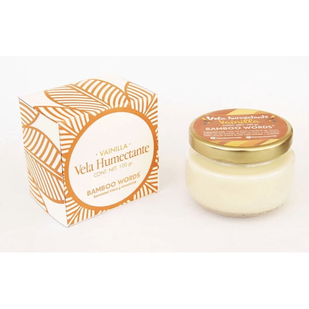 Vela de Soya Aromática con Vainilla | Hidratación y Masaje con Aromaterapia Natural