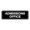 Black, variant on Standard Admissions Office Sign (White) - Medium
