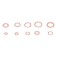 thumbnail image 2 of Hardware Tool Fastener,220Pcs Sealing Copper Gasket Ring Copper Gasket Sealing Copper Gasket Optimal Efficiency, 2 of 14
