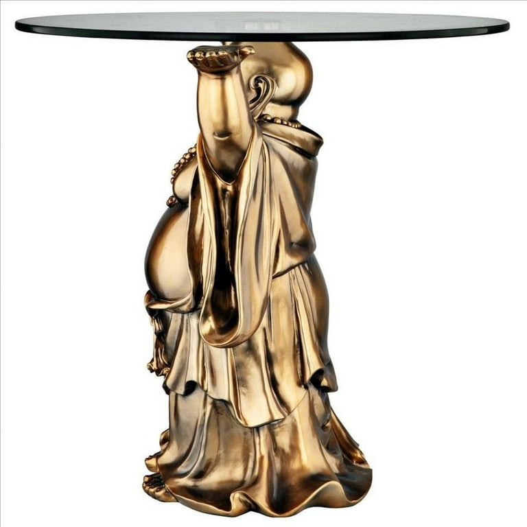 Design Toscano The Muses Glass-Topped Sculptural Table - Walmart.com