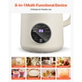 thumbnail image 2 of VEVOR 8-in-1 Nut Milk Maker, 34 oz Soy Milk Maker with 180W Blending, for Homemade Oat, Nut, Soy, Juice, Milkshake, Rice Cereal, Plant-Based Beverages with Self-Cleaning, Boil Water, 12-Hour Delay, 2 of 9