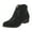 Black, variant on YLYL Women's Western Booties Classic Point Toe Embroidered Low Heel Cowboy Boot with Zipper Ankle Boots