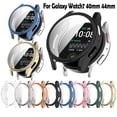 thumbnail image 2 of Full Protective Case Cover Shell For Samsung Galaxy Watch 7 40mm 44mm SmartWatch Accessories Frame Cases TPU Screen Protective rose gold Galaxy Watch7 40mm, 2 of 6