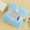 A-1-Blue, variant on Washable Towel Soft and Fluffy Face Towel Lightweight Travel Towel Lightweight and Compact Towel Bathroom Hand Towels Fresh Towel Bathroom Towles Blue 4.72x5.11 Inch (1Pcs)
