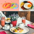 thumbnail image 2 of Silicone Egg Ring, 100% Food Grade Egg Cooking Rings, Egg Rings Non Stick, Egg Cooking Rings, Perfect Fried Egg Mold or Pancake Rings (New, 4pcs, Blue), 2 of 5