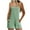 Green, variant on Idoravan Fashion Jumpsuit for Women Sleeveless Womens Fashion Summer Solid Casual Camis Pocket Sleeveless Suspender Jumpsuit