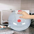 thumbnail image 2 of Large Microwave Cover for Food Easy Grip Microwave Splatter Cover Guard Lid with Steam Vent and BPA Free & 11.5 Inch,Dishwasher Safe, 2 of 8